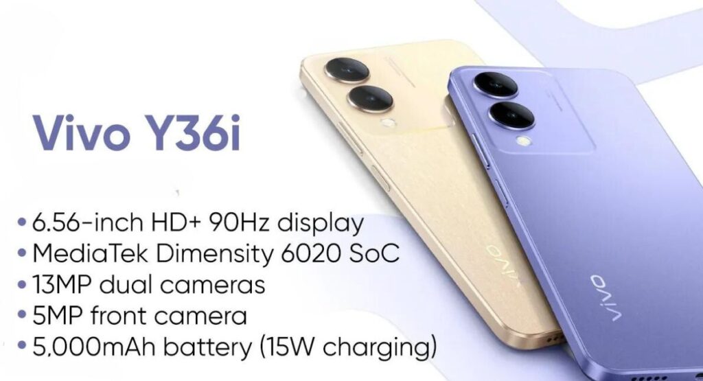 Vivo Y36i 5G Smartphone 